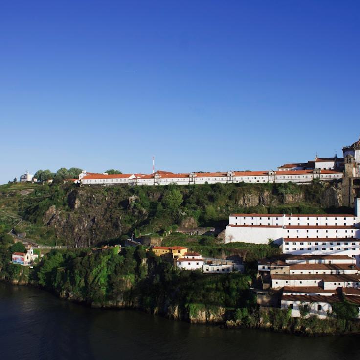 Entertainment zone at night in Portugal